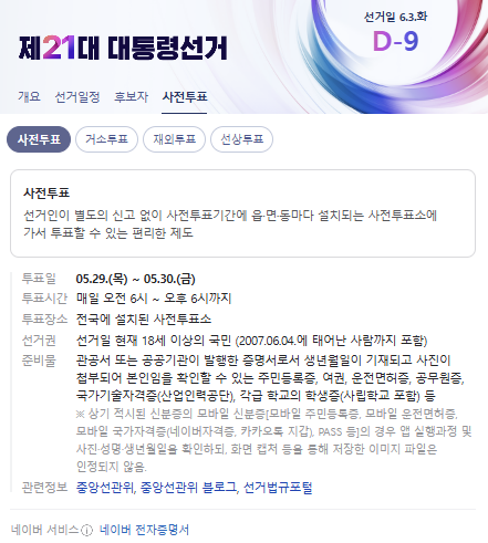 선상투표 관련 이미지1