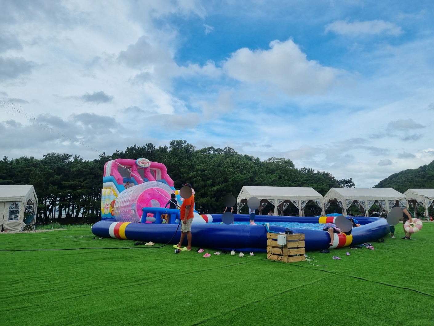 트리플베이(구 세렌디피아 안산) 대부도 물놀이 캠핑장