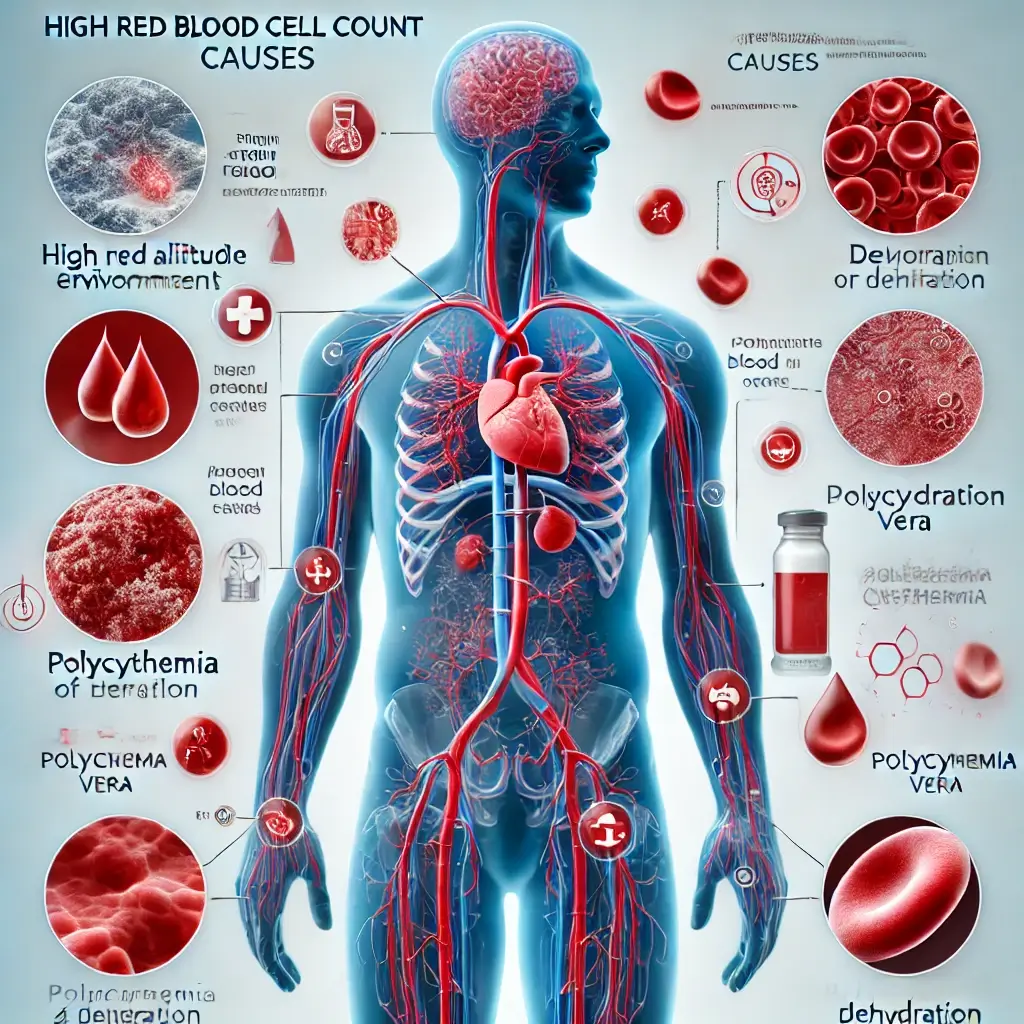 적혈구 수치 높은 원인