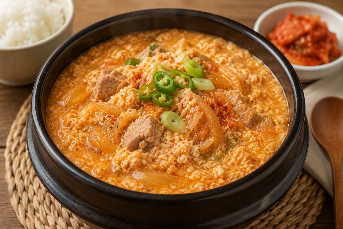 김치비지찌개