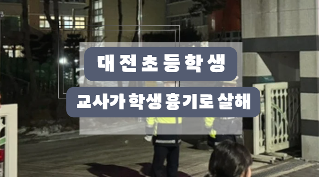 대전초등학생 살인사건