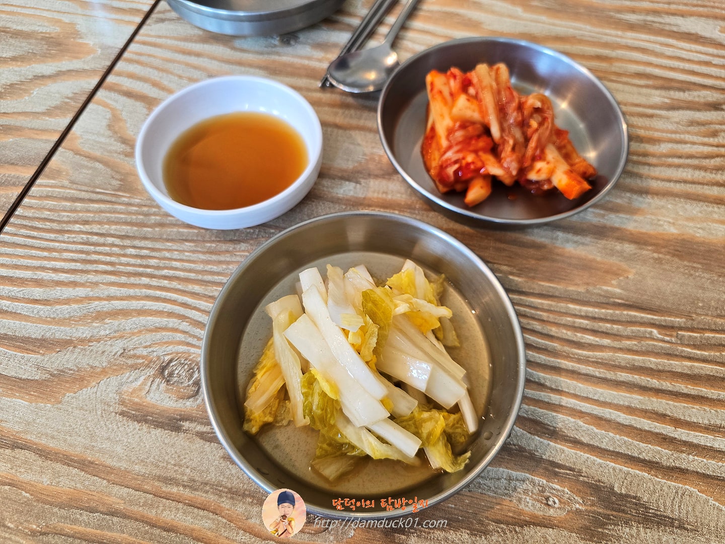 신포국수 본점 반찬