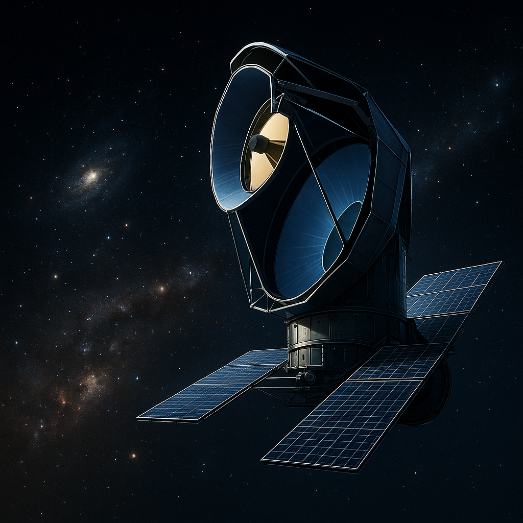 미래 우주망원경과 차세대 우주 관측 기술관련 이미지