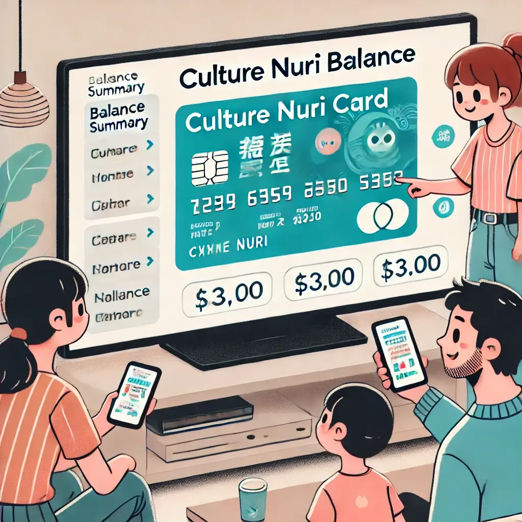 2025년 문화누리카드 잔액조회-쉽게 확인하는 방법