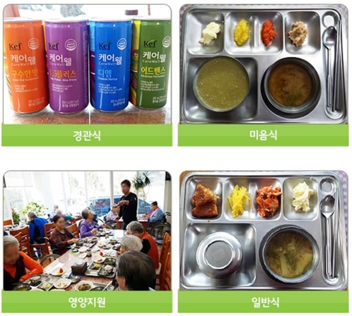 영양지원_일반식, 경관식, 미음식