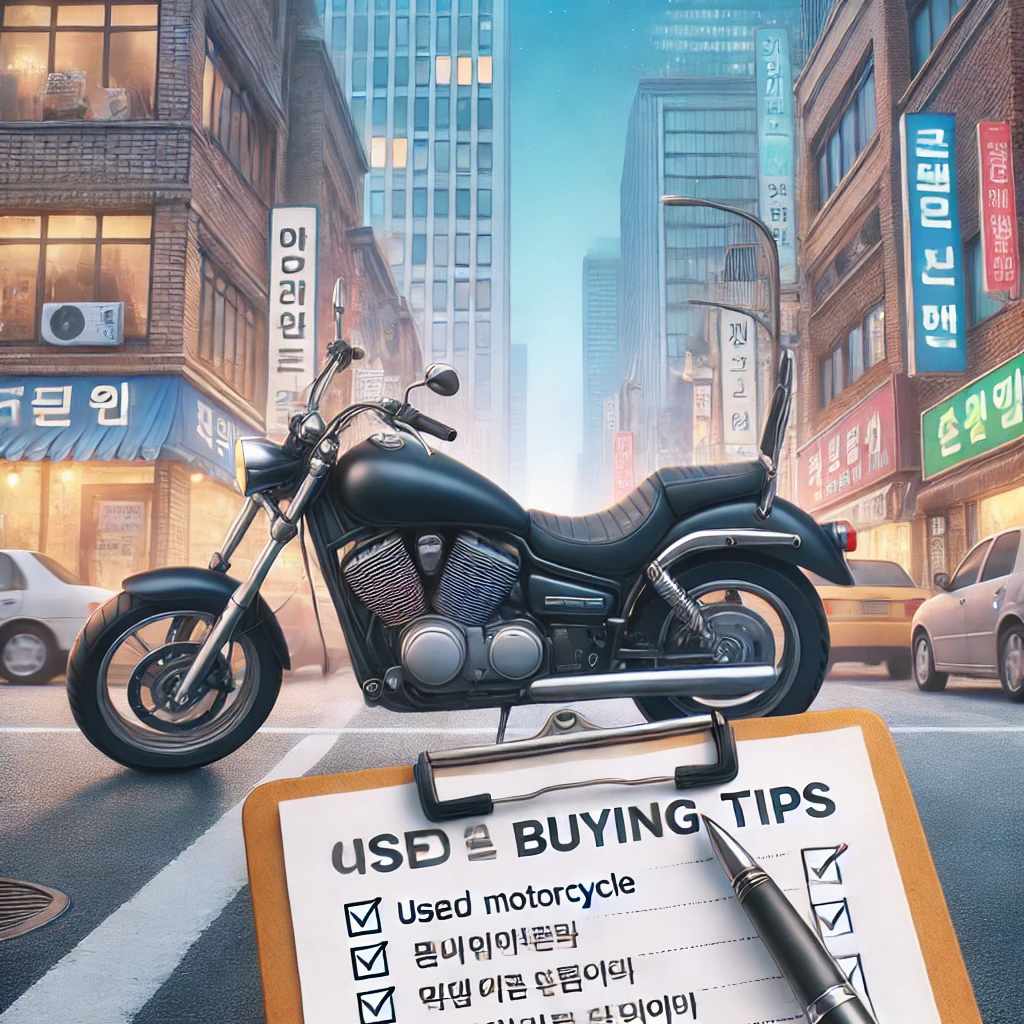 중고 바이크 구매 전 꼭 알아야 할 꿀팁