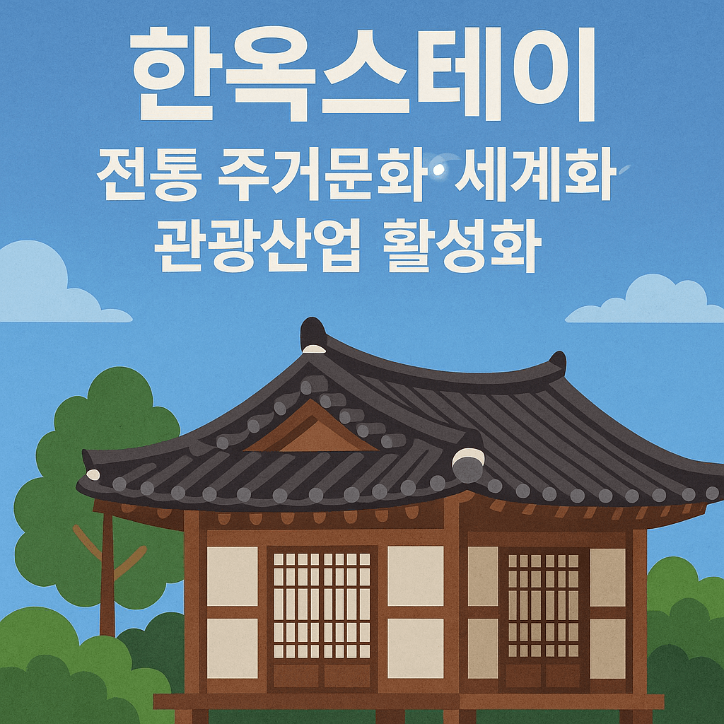 한옥스테이: 한국 전통 주거문화의 세계화와 관광산업 활성화