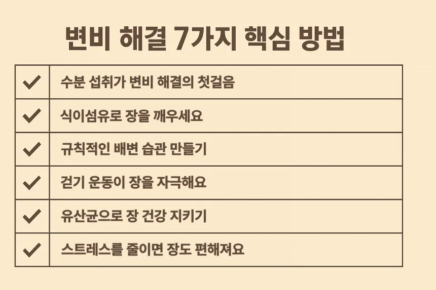 변비 해결방법