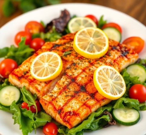 혈압 관리에 좋은 연어