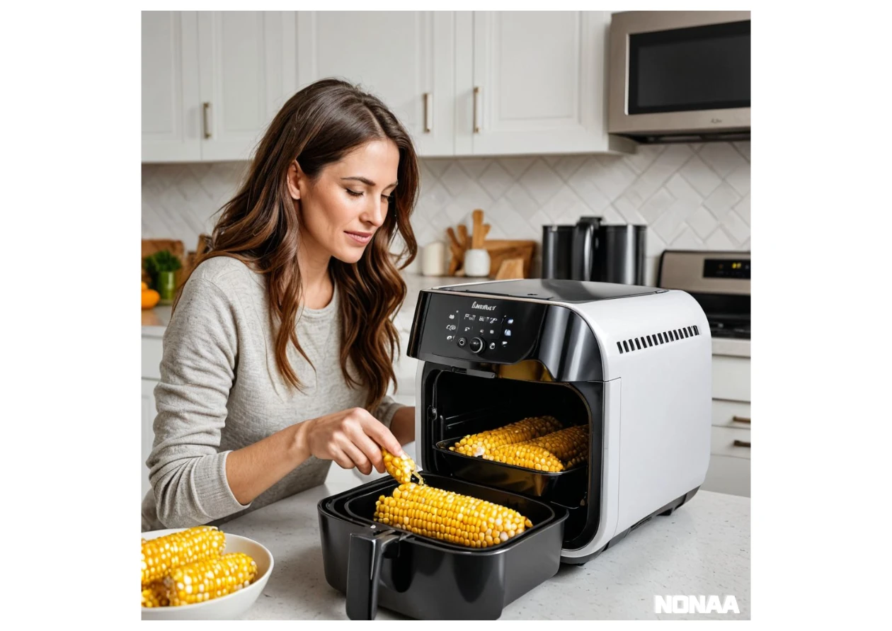 초당옥수수 에어프라이어 및 전자레인지 조리 방법