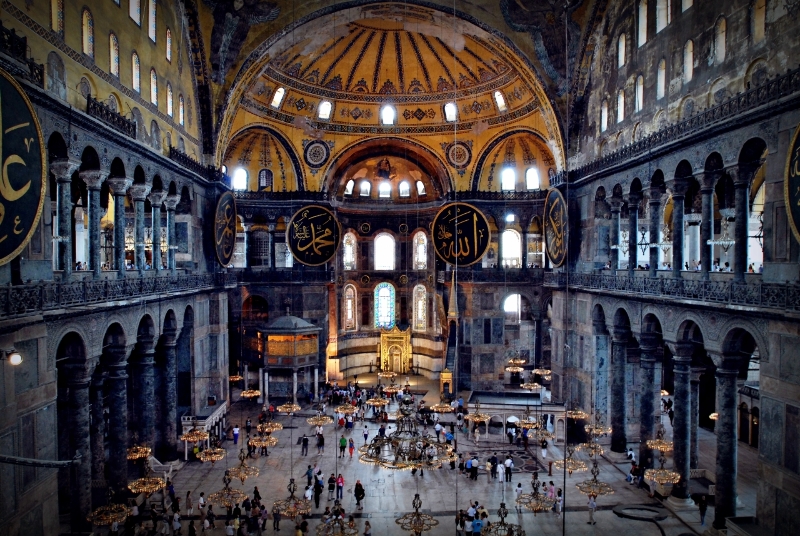 성 소피아 성당 내부