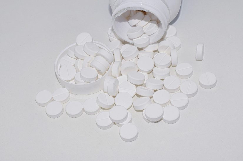 정제된 백색의 마그네슘 사진