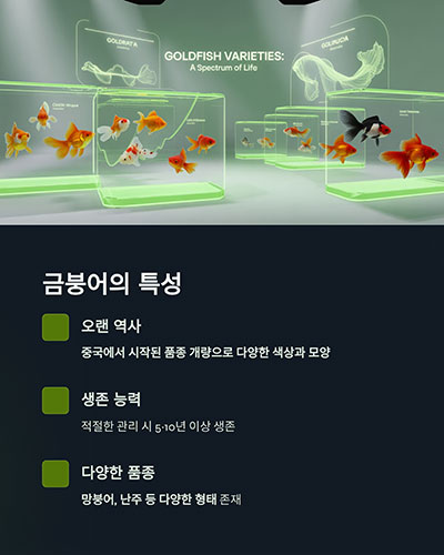 작지만 섬세한 민물고기