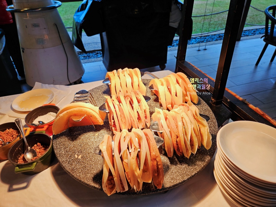 샹그릴라 탄중아루 코타키나발루 리조트 조식 메뉴 후기 - 대만족