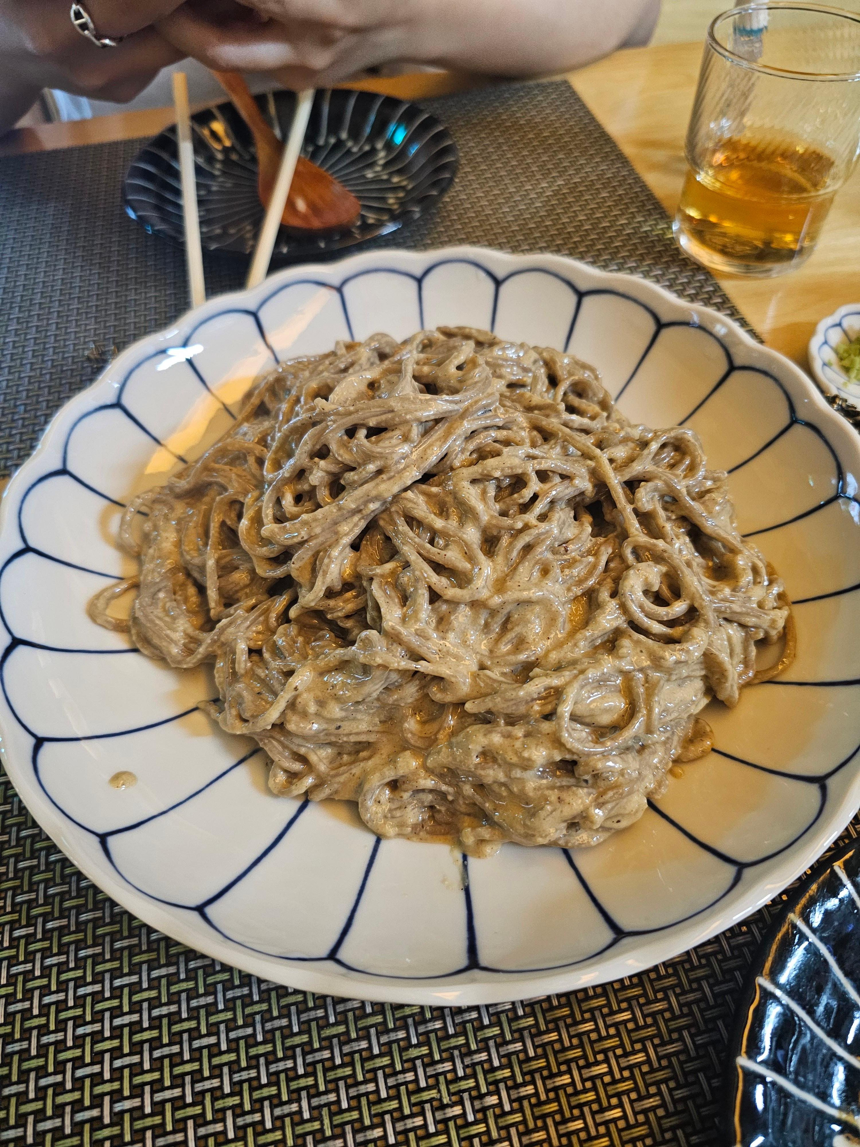 들깨막국수