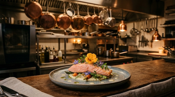 salmon steak