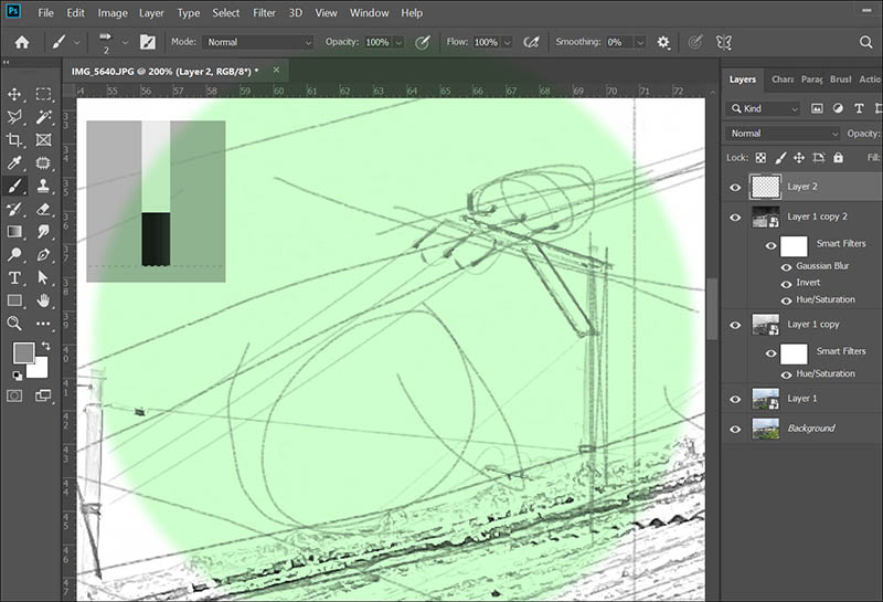 adobe-cc-2017-포토샵-연필-브러쉬
