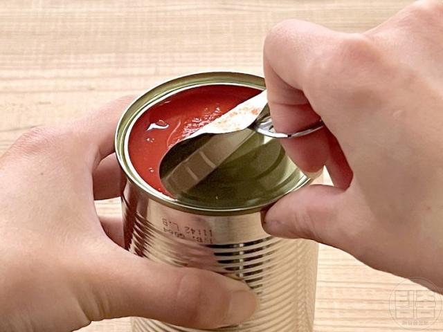 손힘 통조림 쉽게 여는법 통조림안전하게따기