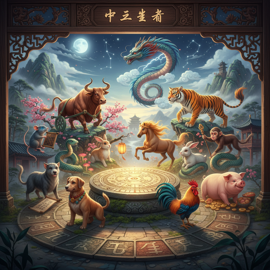 12간지 동물순서