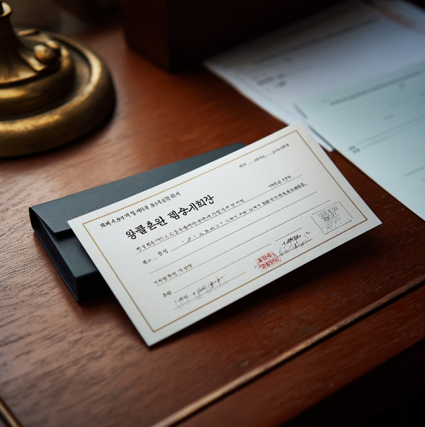 상품권 선물 포장