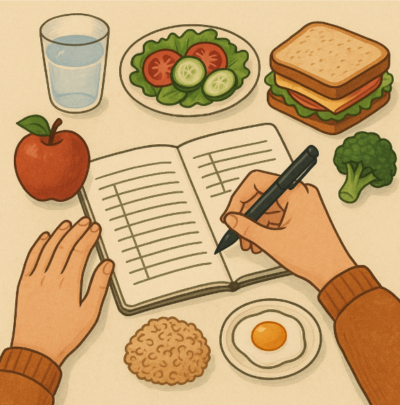 식단일기 쓰기가 다이어트에 미치는 긍정적 효과와 작성법