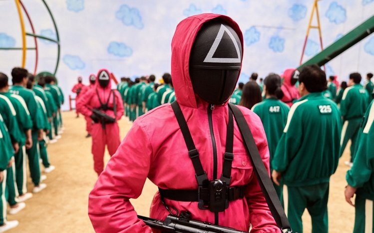 윈도우 테마 오징어 게임 테마