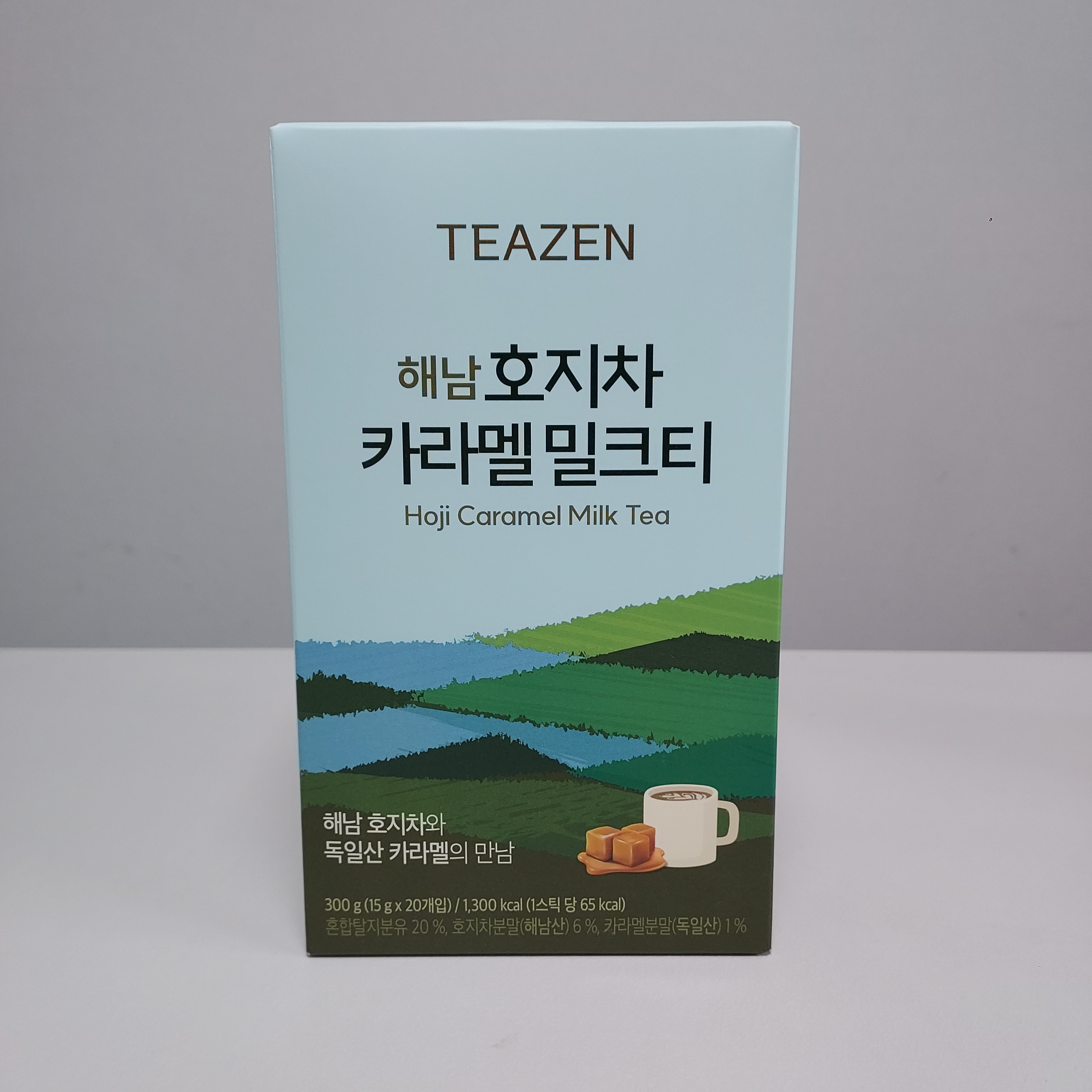 티젠 해남 호지차 카라멜 밀크티