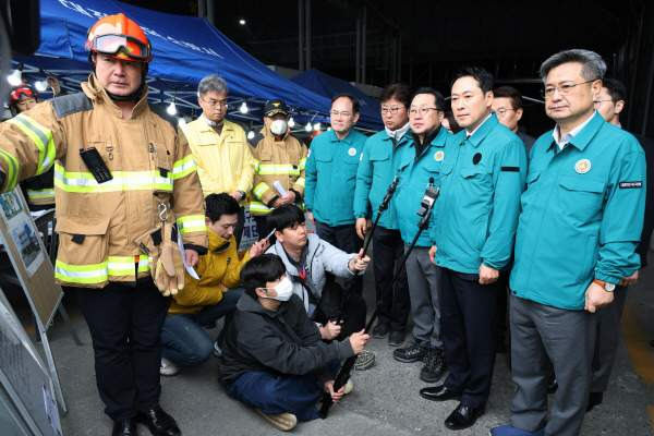 대전 화재 발화지점은 주차장?