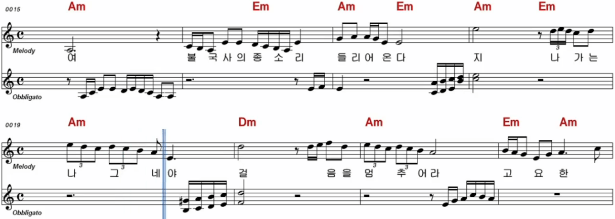 남상규(현인) - 신라의 달밤 악보