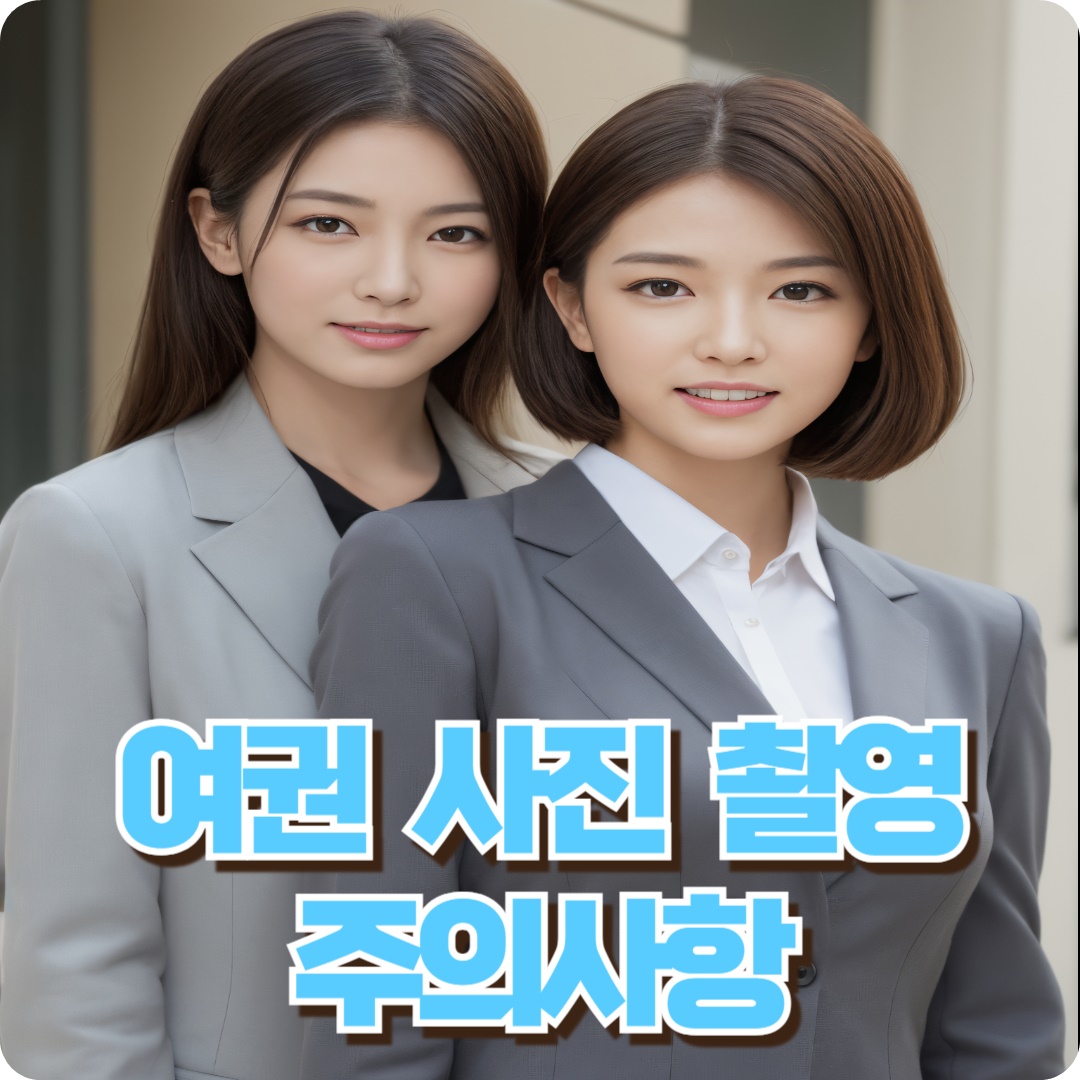 여권사진필독사항