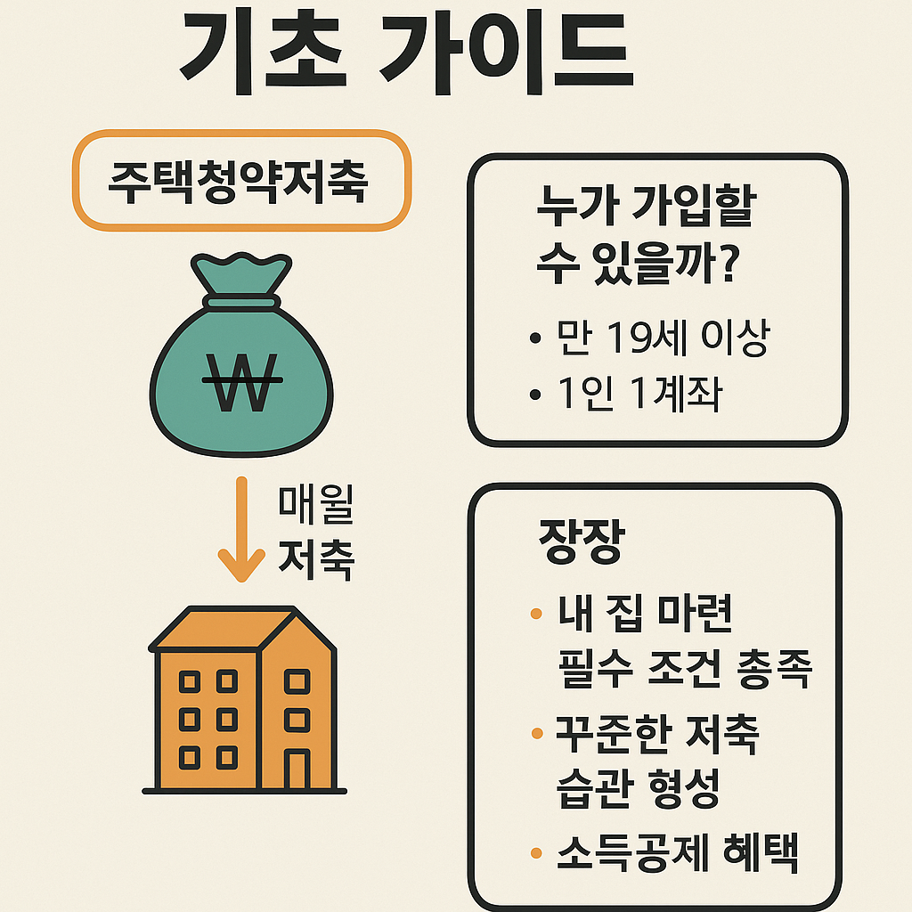 주택청약저축 기초 가이드