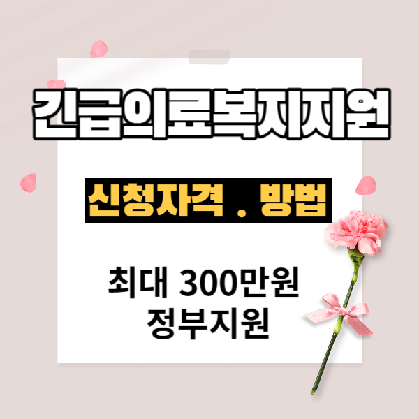 긴급의료복지지원제도 썸네일