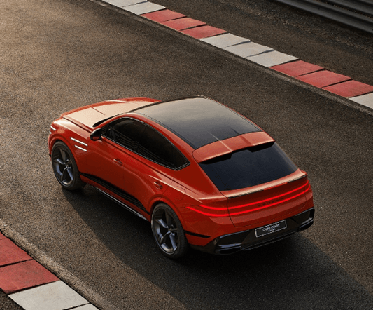 GV80쿠페-빨간색