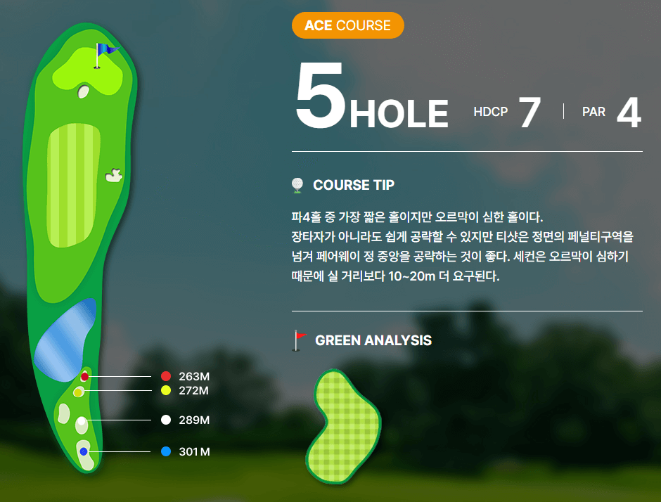 여주 컨트리클럽 에이스코스 공략도 05