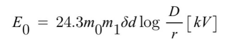 코로나 임계전압 공식