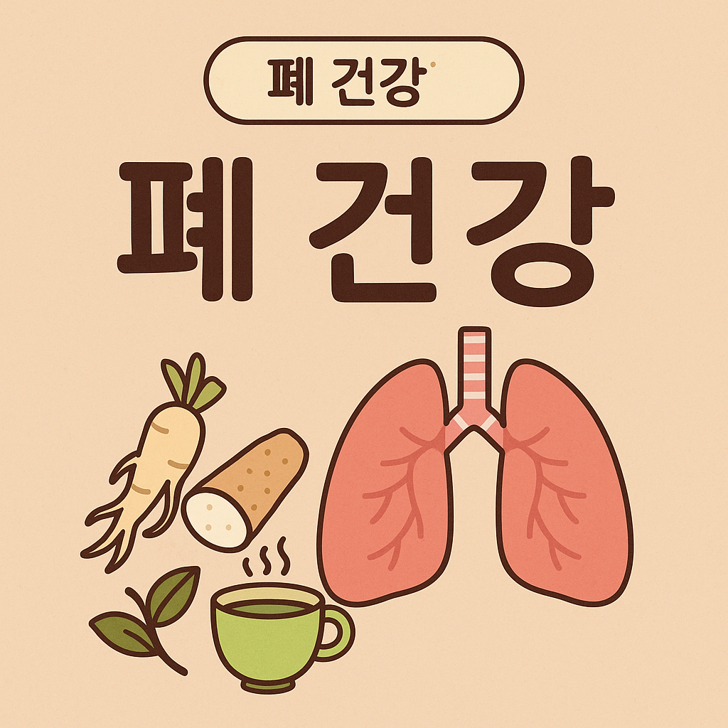 폐 건강에 좋은 음식과 습관 – 미세먼지 시대의 호흡기 보호법
