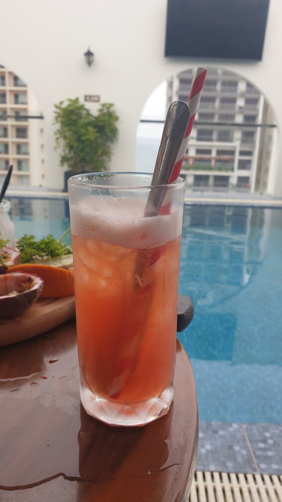 수영장, 칵테일