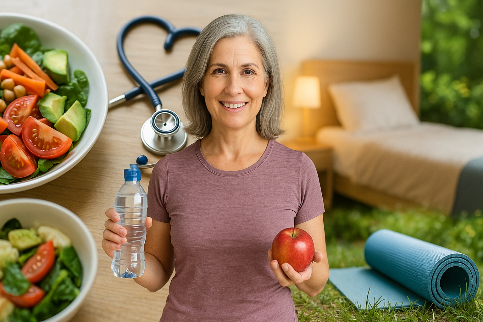 폐경기 여성에게 꼭 필요한 5가지 건강관리 이미지