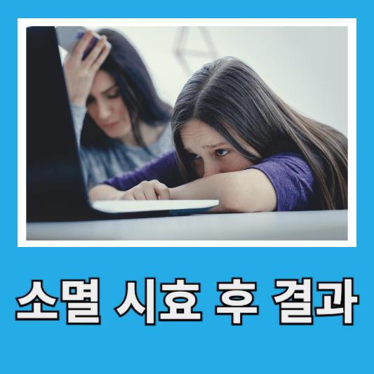 소멸 공식 확인