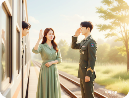 입영열차 안에서 – 논산으로 향하는 청춘의 이별