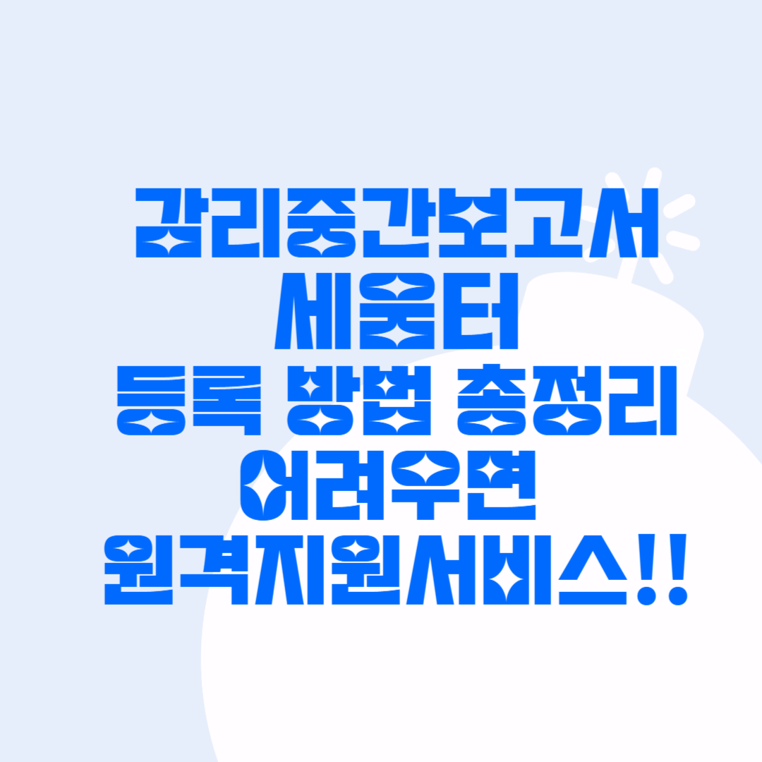 세움터 감리중간보고서