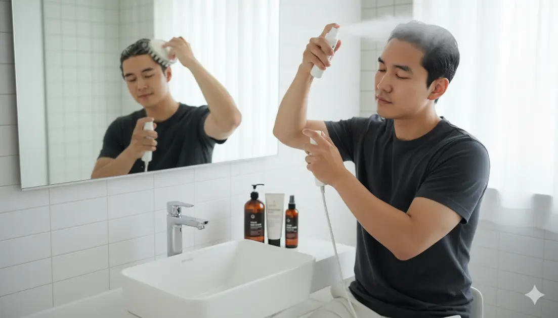 ์ค์ค๋ก ํ๋ชจ ๊ด๋ฆฌํ๋ ๋จ์ฑ