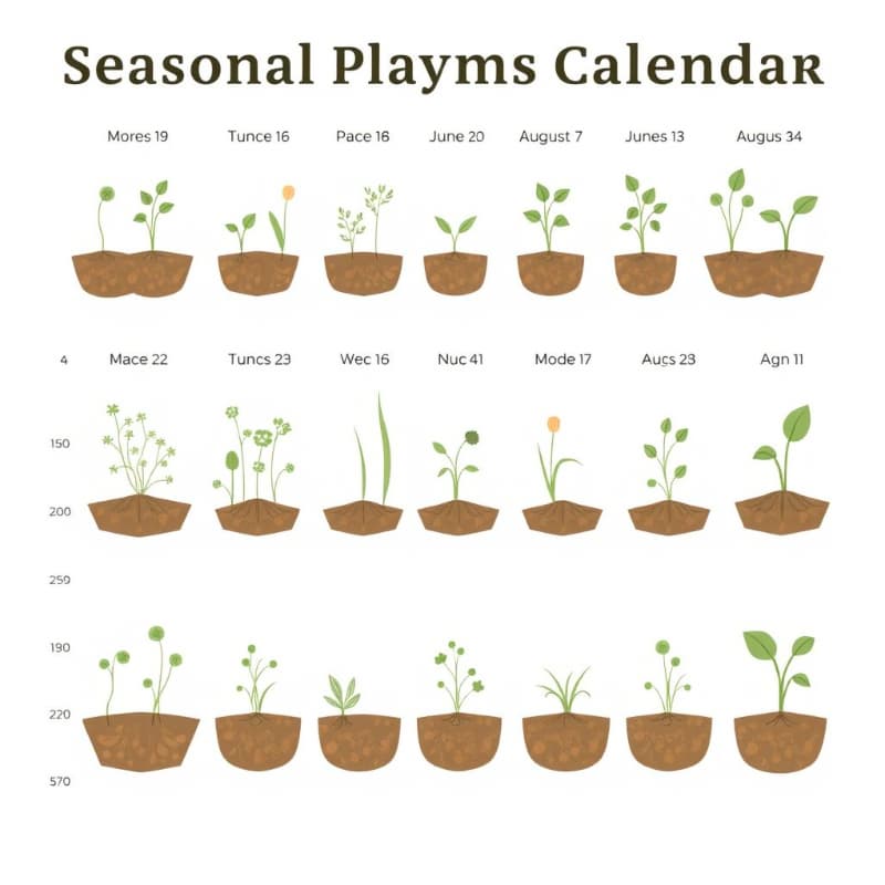 똑똑한 텃밭 계획 짜기 – 1년 재배 일정표로 실패 없는 농사!