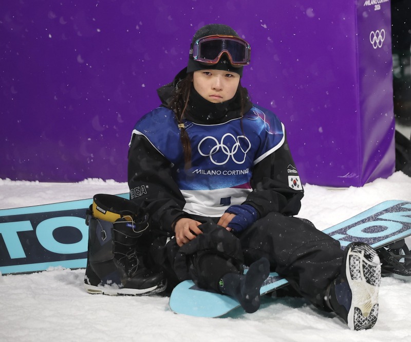 스노보드 최가온 선수