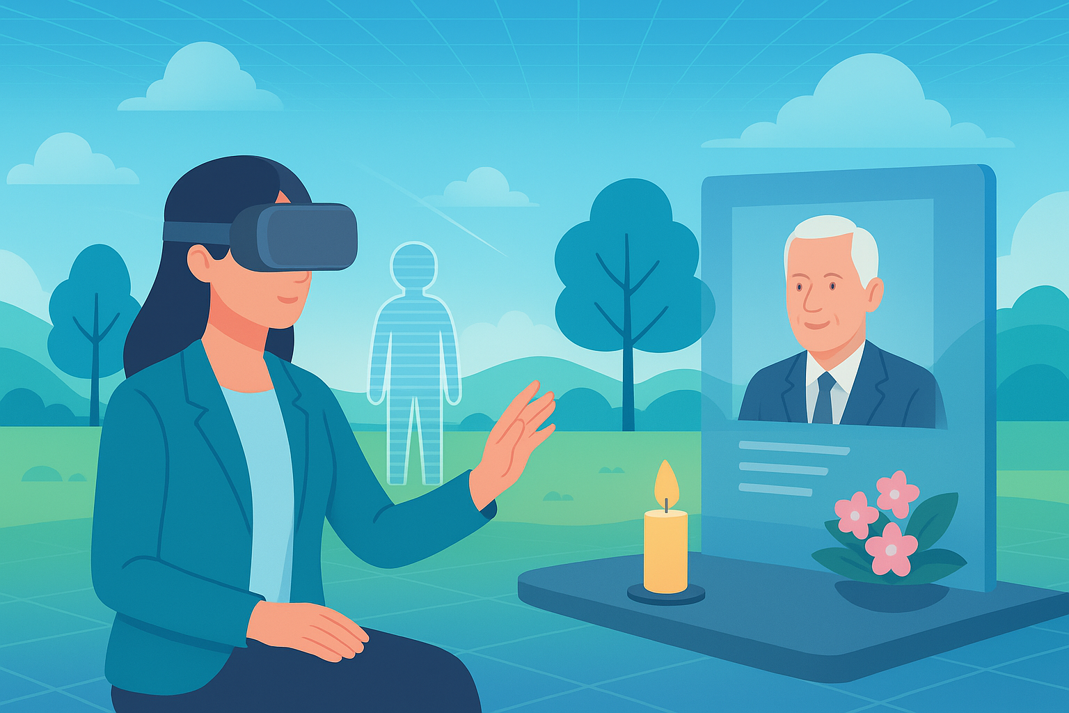 디지털 시대의 새로운 추모 문화, 메타버스 장례식 디자이너