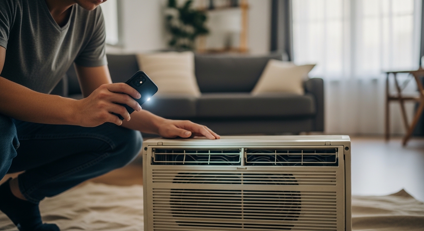 중고창문형에어컨