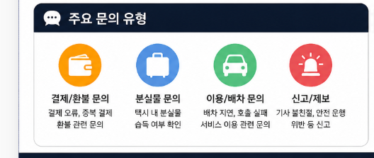 카카오택시 고객센터