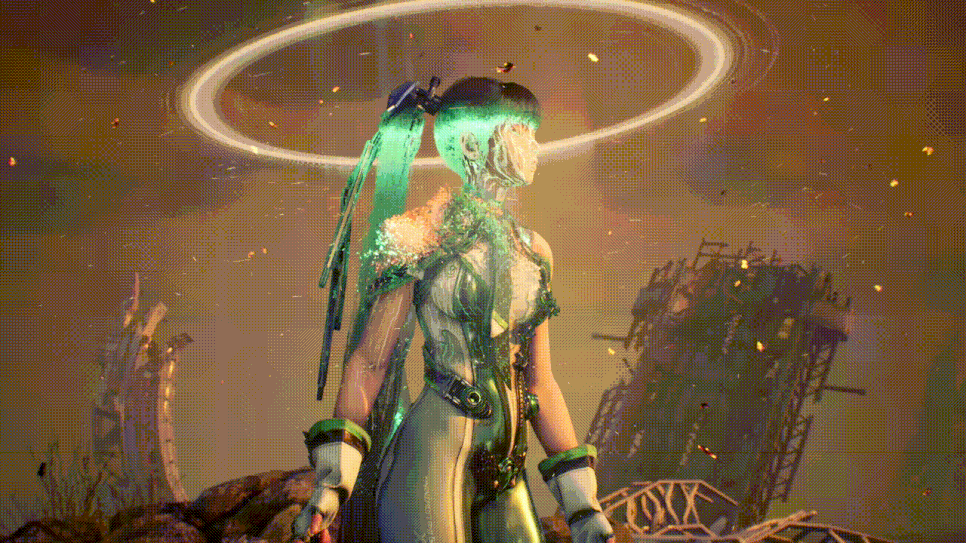 GTX 1060 환경에서 스텔라 블레이드 PC버전 플레이 예시 GIF