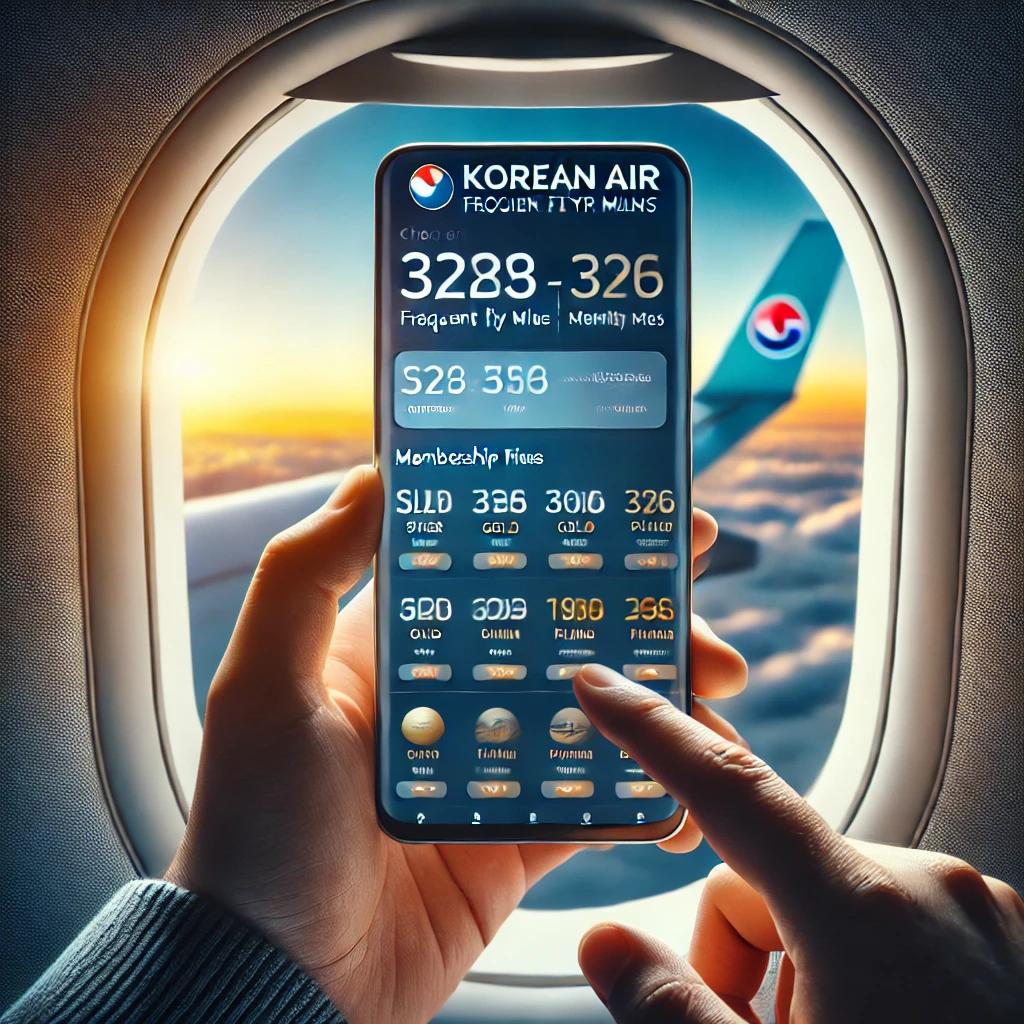 대한항공 마일리지 등급