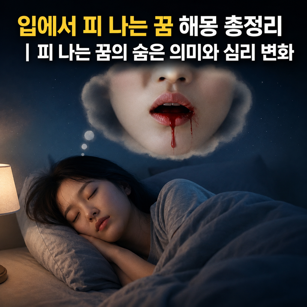 입에서 피 나는 꿈
